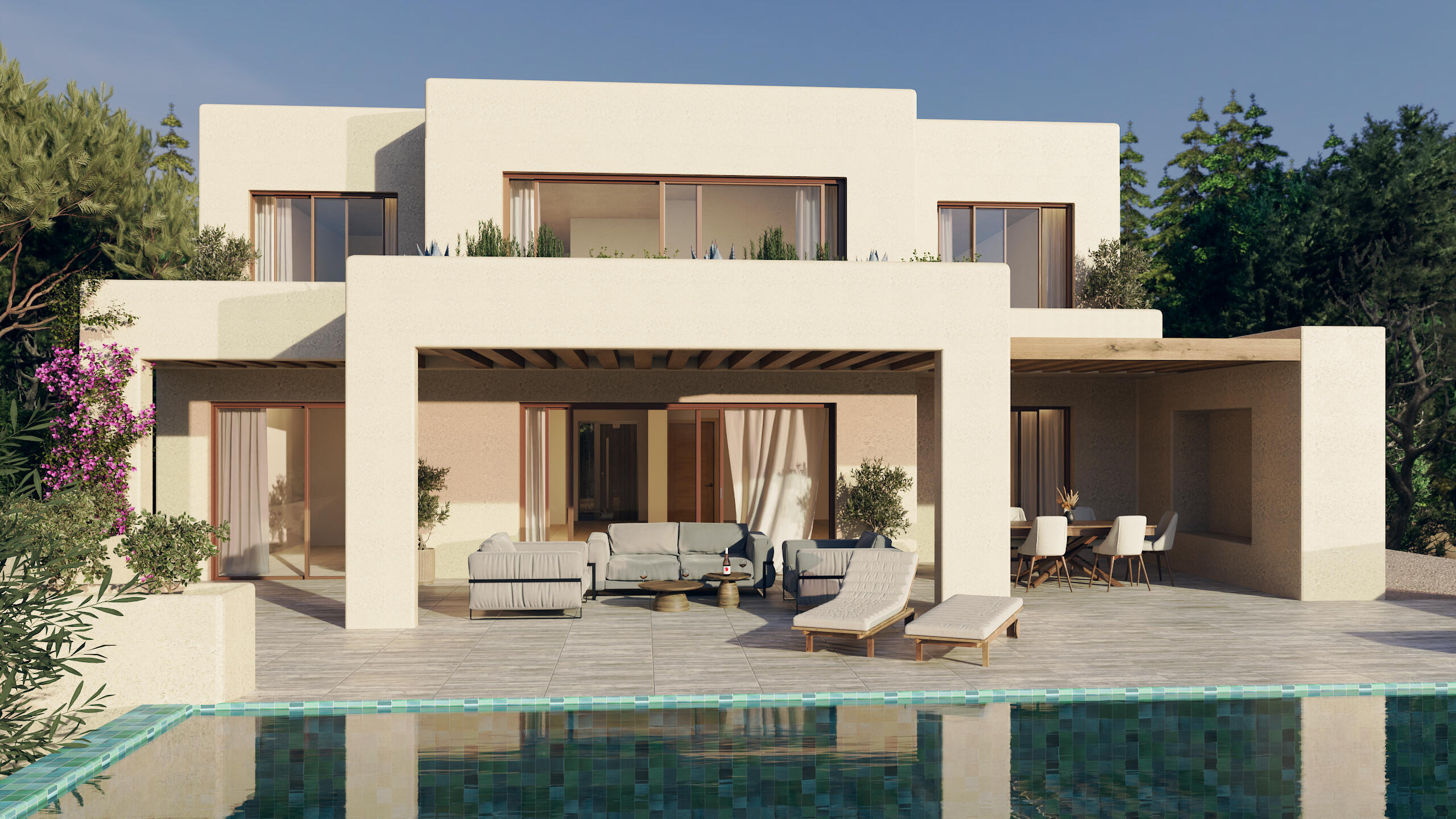 3D Architectural Visualization Moraira – Luxury Villa Render moraira-villa-3d-visualization