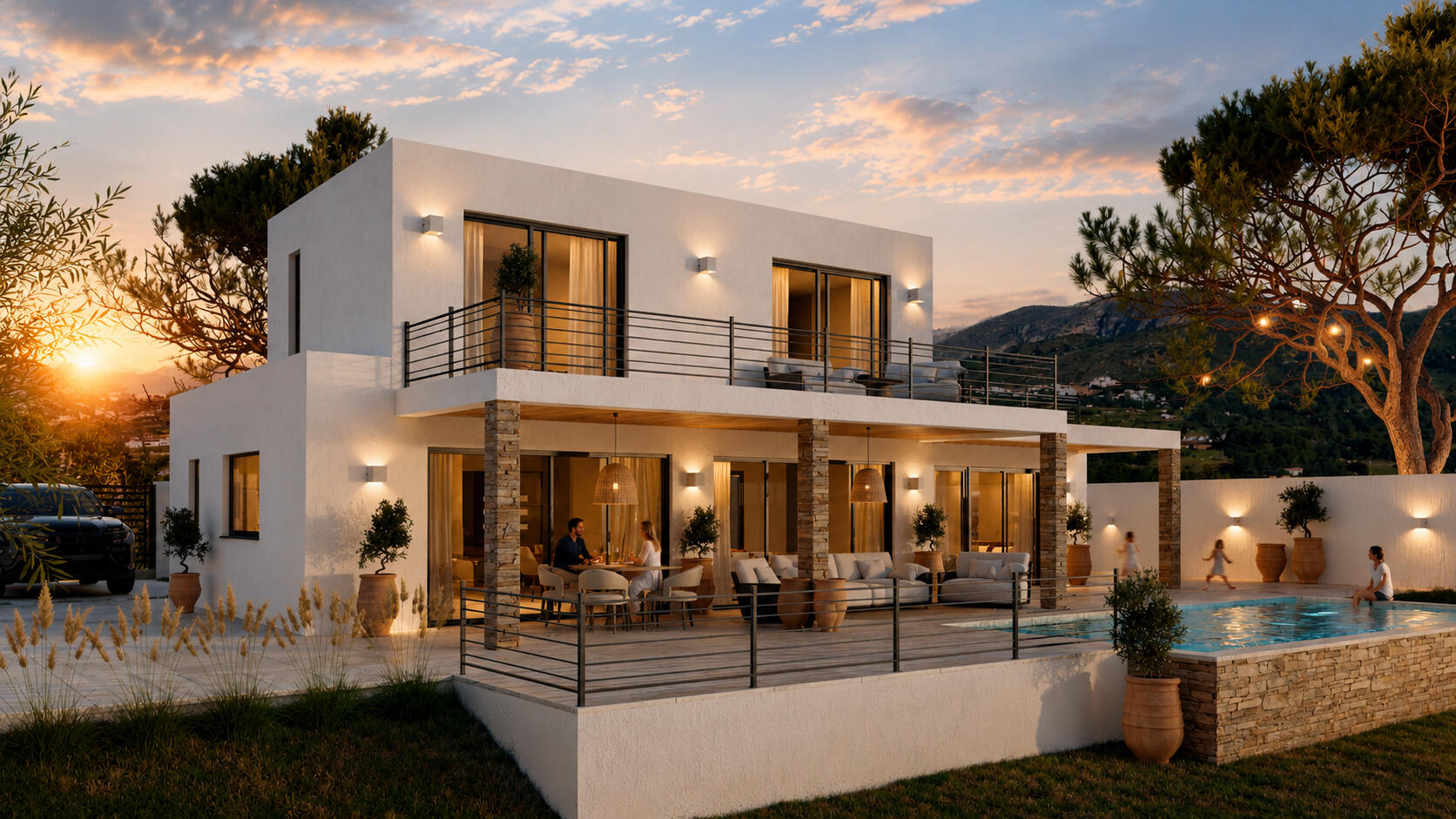 3D Architectural Visualization Moraira – Luxury Villa Render moraira-villa-3d-visualization